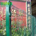 Green Vinyl Dilapisi Dilas Wire Mesh Pagar